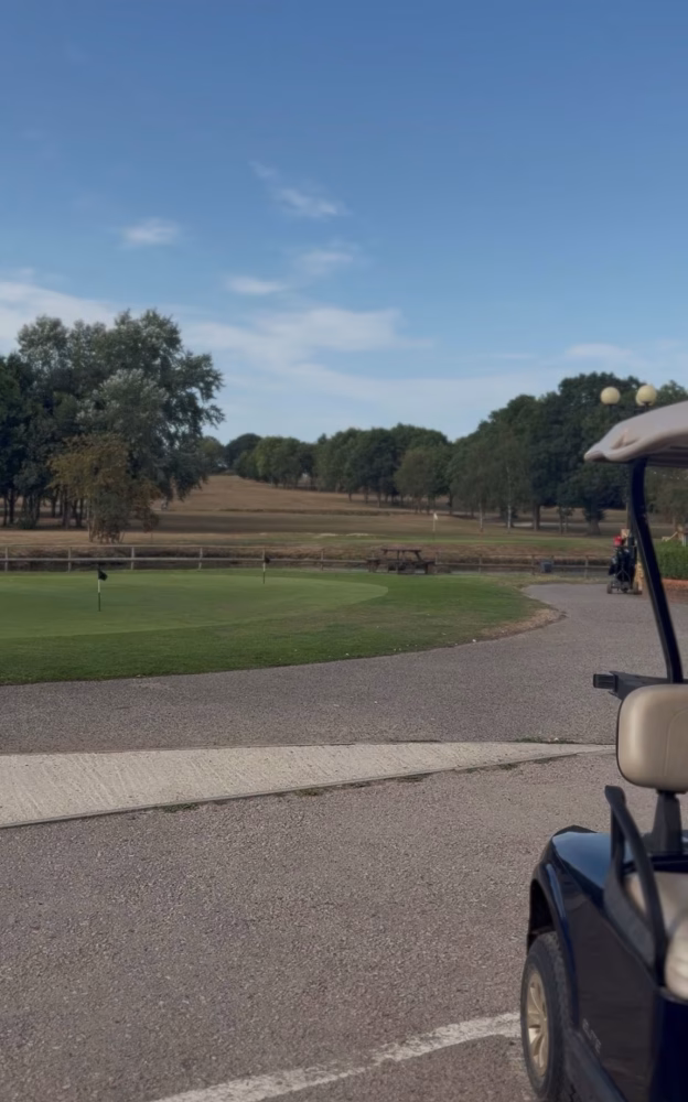 Golf course at Weald of Kent Golf Club wedding venue in Maidstone, Kent